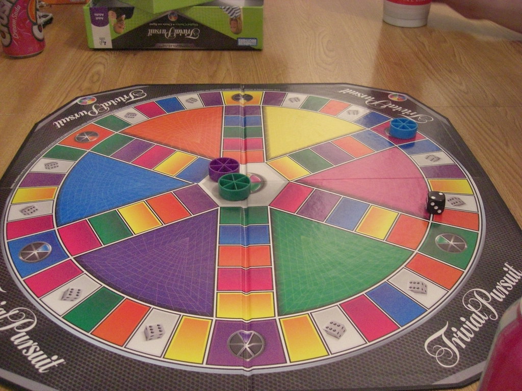Trivial Pursuit is played next | An evening at Kodie's. Star… | Flickr