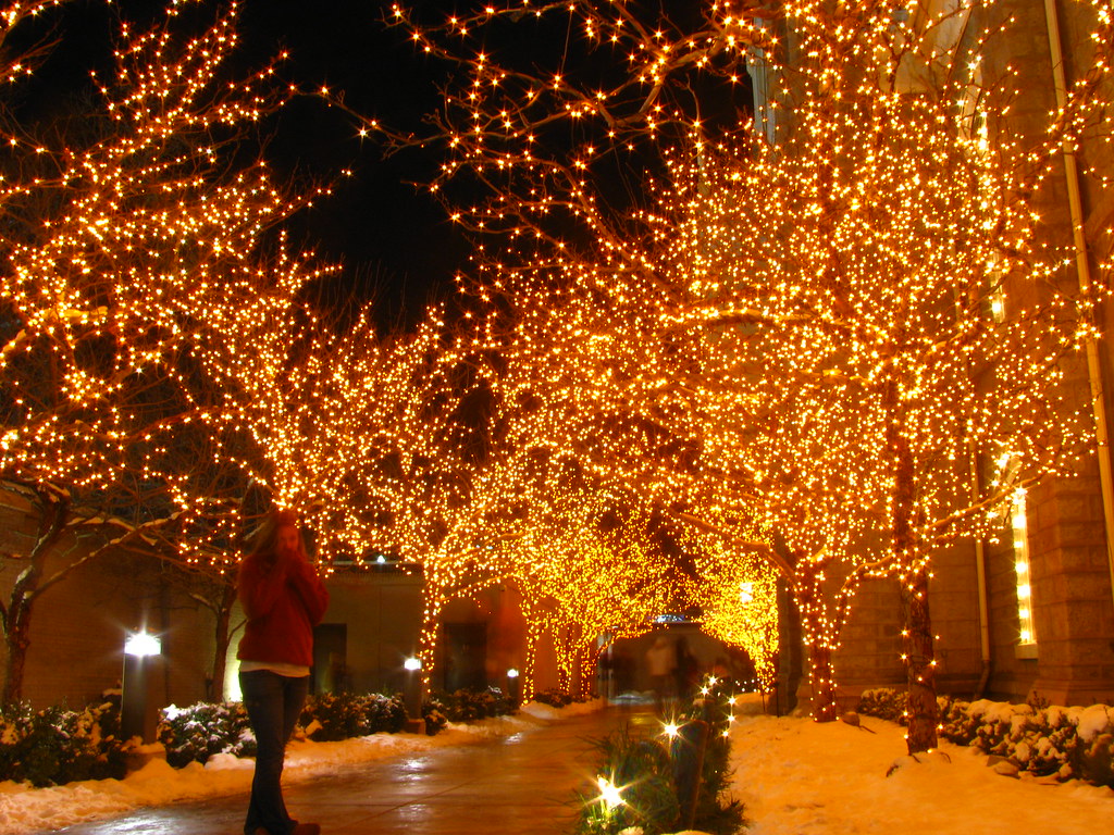 Christmas Lights - Temple Square, Salt Lake City, Utah | Flickr