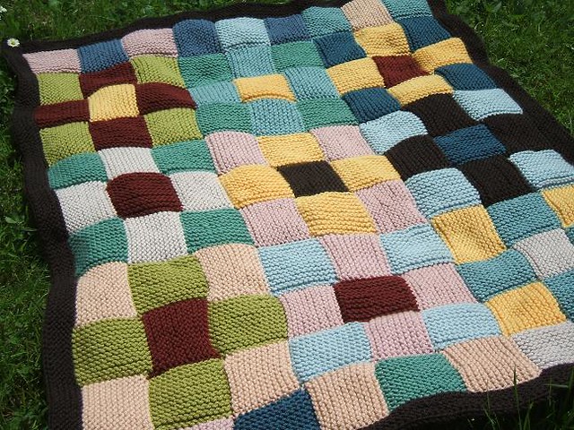 Patchwork blanket | thomasina knits | Flickr