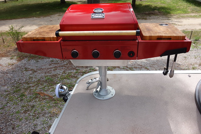 The perfect pontoon boat Propane bbq grill | Flickr - Photo Sharing!