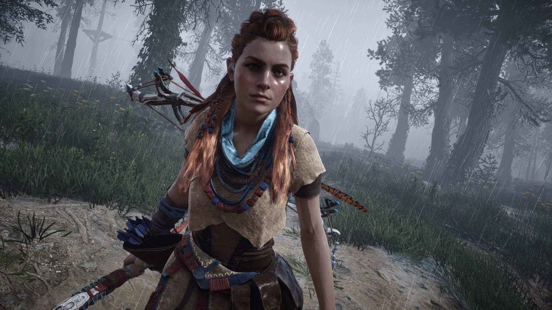 aloy from horizon zero dawn might be the sexiest character from a video gam...