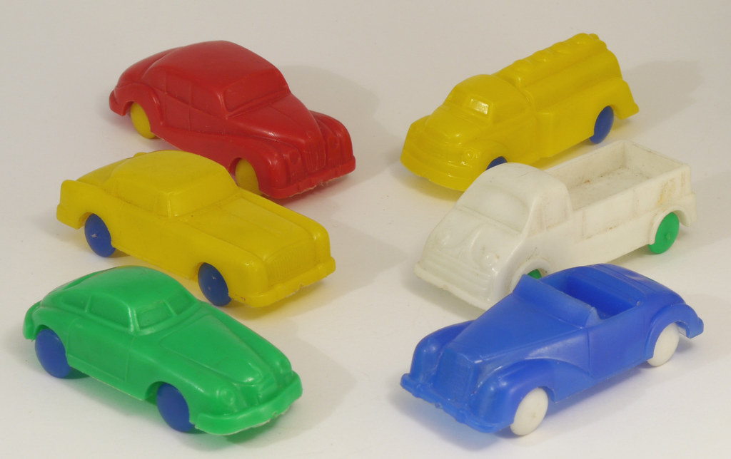 soft plastic toy cars