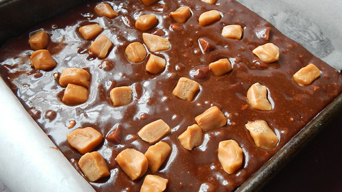Chewy Caramel Brownies 20