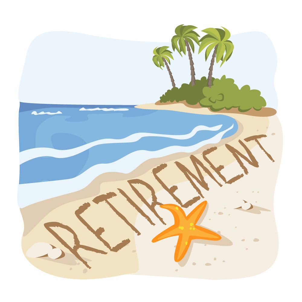 Retirement Paradise | Retirement written in sand When using … | Flickr