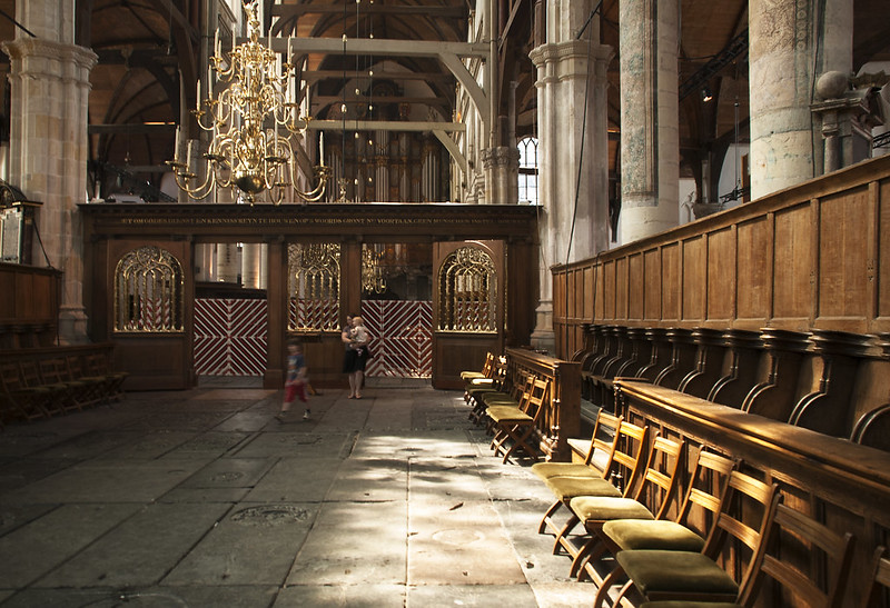 Interior de la Oude Kerk