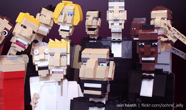 Ellen's Oscar selfie - LEGO edition!