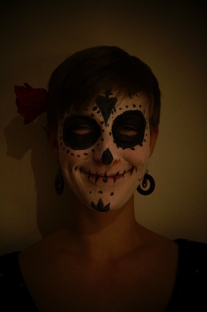Calavera face paint | Day of the Dead | Nik Mastroddi | Flickr