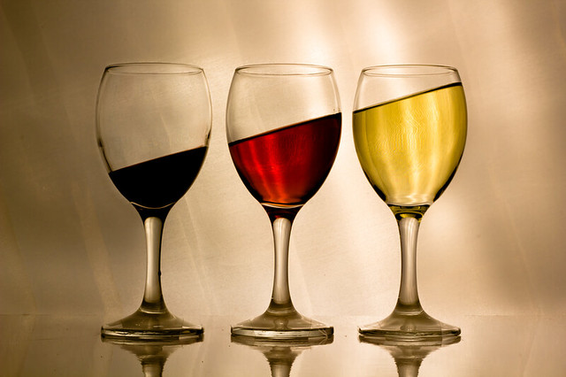 wine color additive variety of glasses