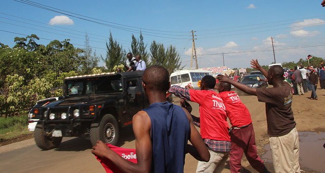 Campaign for votes in Burundi