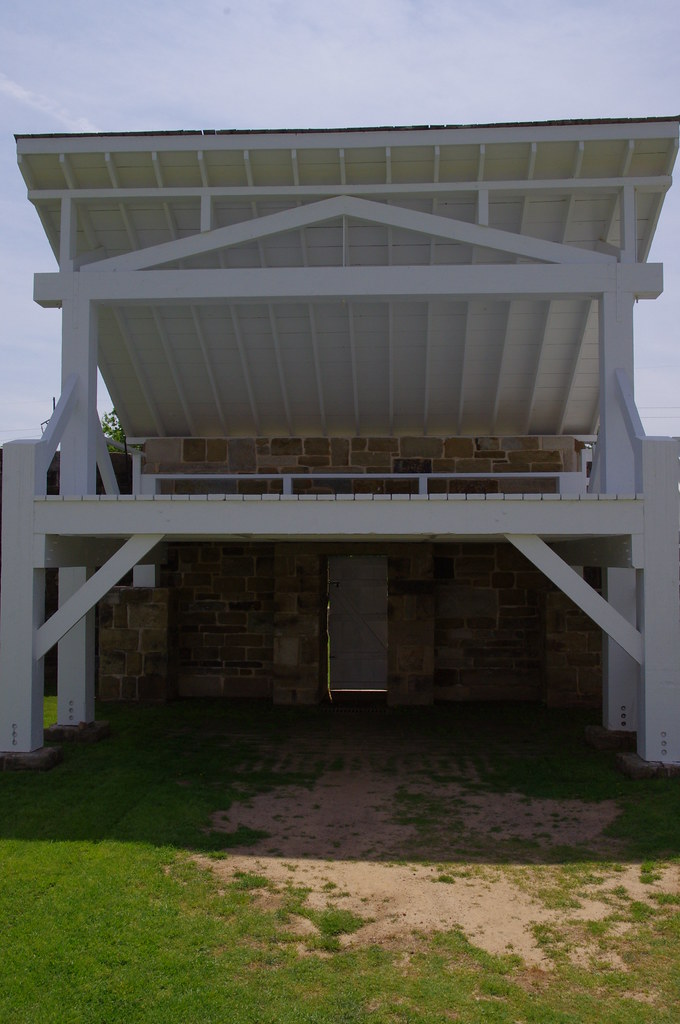 Gallows, Fort Smith National Historic Site, Fort Smith, Arkansas, April 7, 2012 (Pentax K-r)