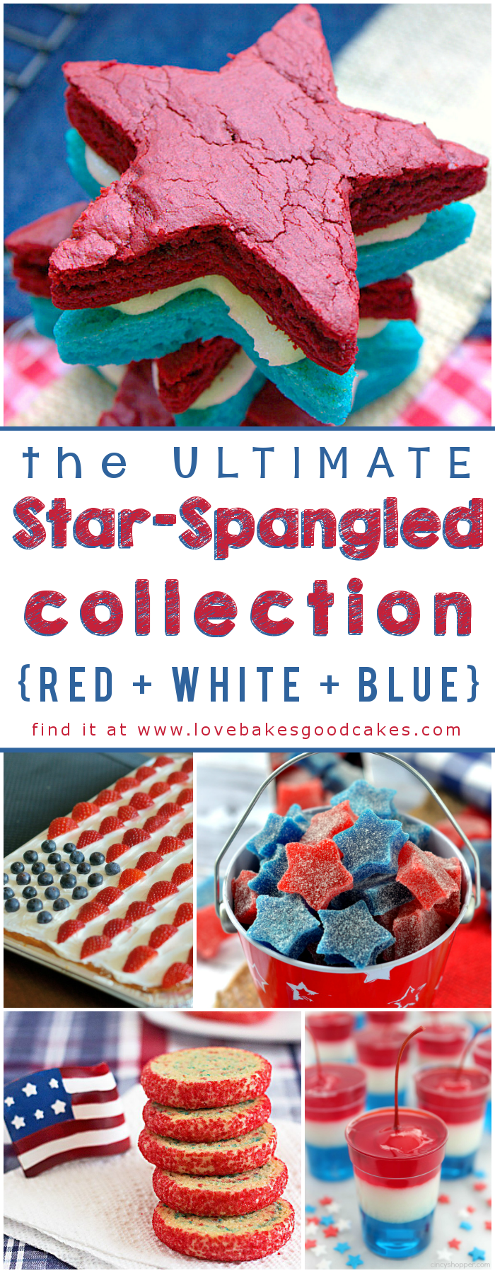 the ultimate star-spangled collection! (red white blue)