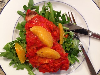 What I Made for Dinner :: Moroccan Chicken with Carrot Puree