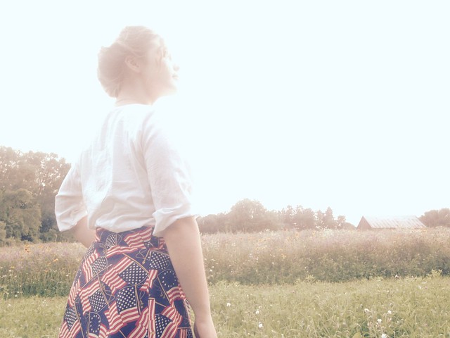 Its Finished! // Independence Day Skirt