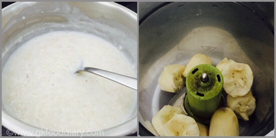Oats Banana Porridge for Babies - step 3
