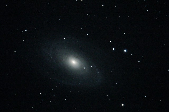 (Bode's Galaxy as taken from Staunton River State Park used with permission from   Steve Andrews