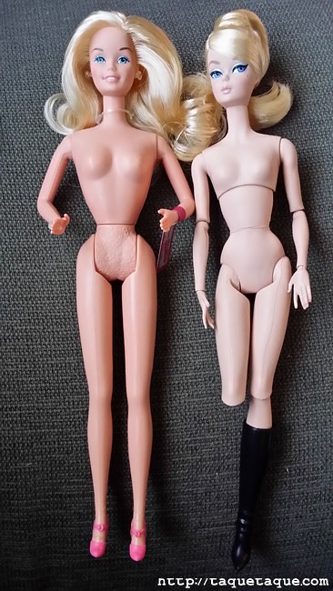 Barbie Superstar y Barbie Silkstone