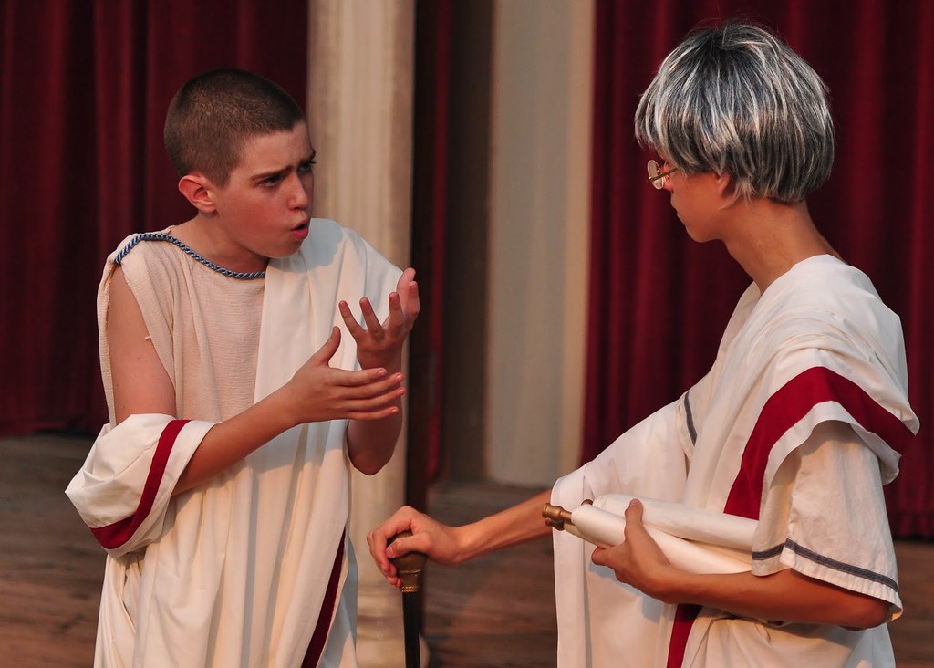 Casca-Cicero | Young Shakespeare's Julius Caesar | Peeglet 