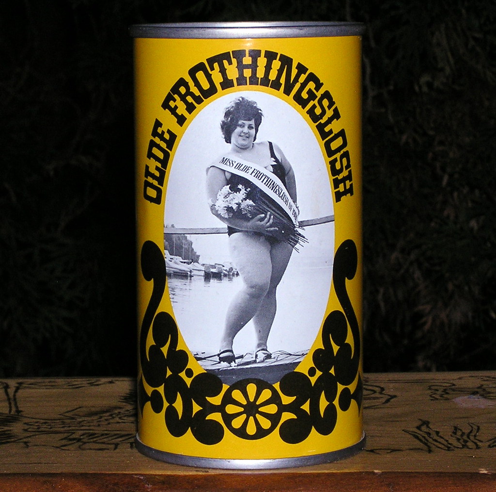 Olde Frothingslosh Beer Can Billed as The pale stale ale w… Flickr