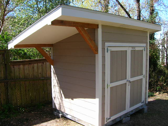  Lean-to Shed w/Custom Overhang | Houston, TX | TUFF SHED | Flickr