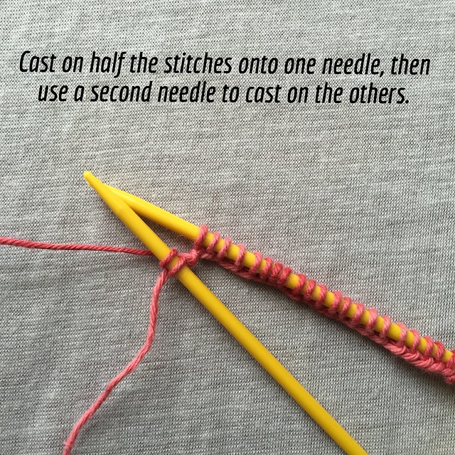 Knitting with Neko v-shaped double pointed sock needles - Crafts from the Cwtch