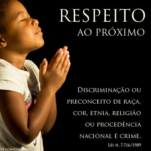 O Fim da Evangelização no Brasil! Agora é Crime a Discriminalização de Cor, Etinia, Religião ou Estado Nacional. 9817722055_3dfcbc0af6