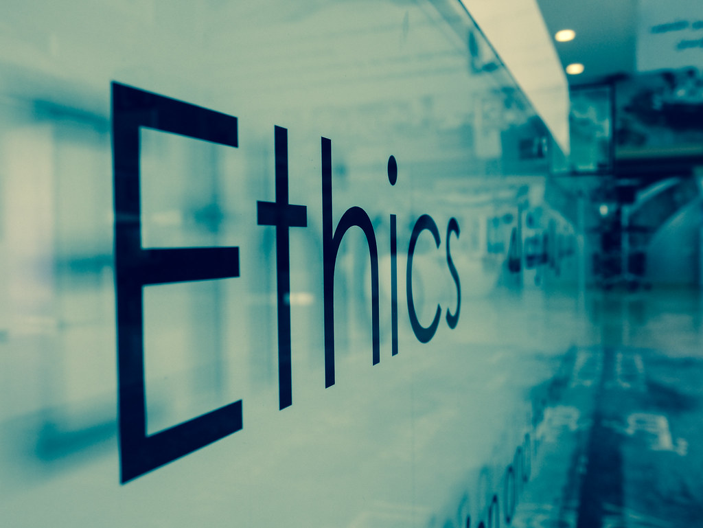 Ethics sign