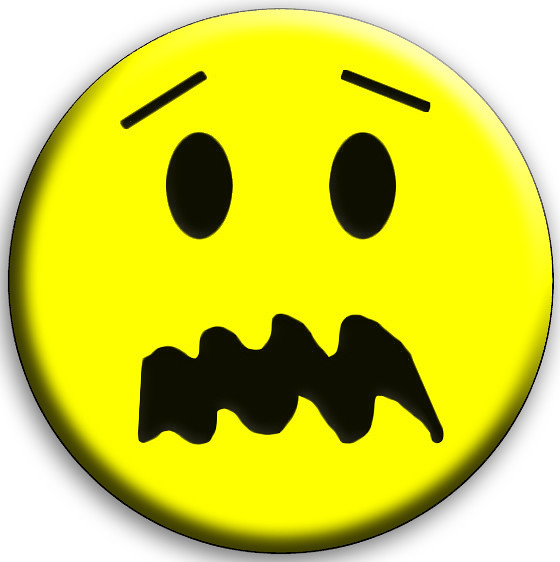 Horrified Emoticon - A yellow, circular "smiley" face that l… - Flickr