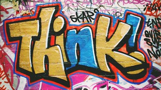 Norwich Street Art: Think