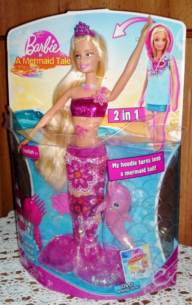 2010 Barbie In A Mermaid Tale Merliah Doll 1 Paul Barbietemptation