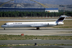 Centennial MD-83 EC-GBV MAD 30/10/1995