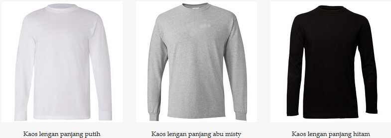 Download Desain Kaos Lengan Panjang Depan Belakang Radea