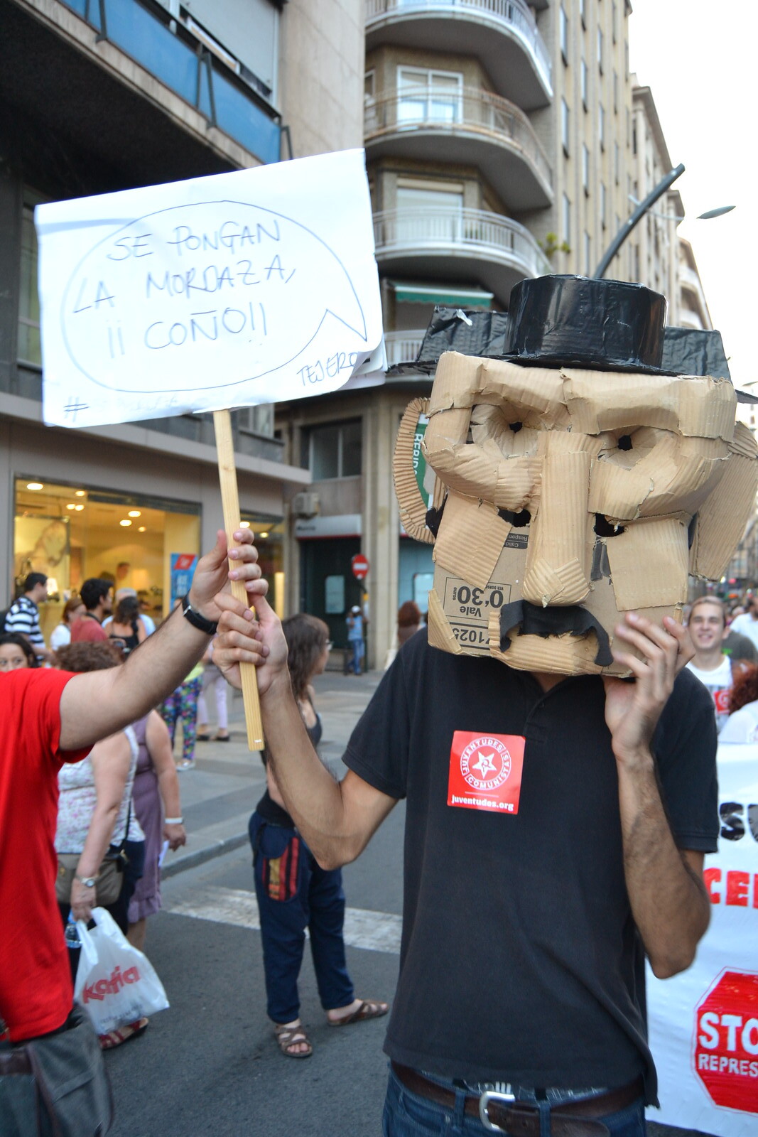 Murcia. Manifestación contra la #LeyMordaza 30/06/2015 Fotos de #zeroanodino para #URBANARTIMAÑA