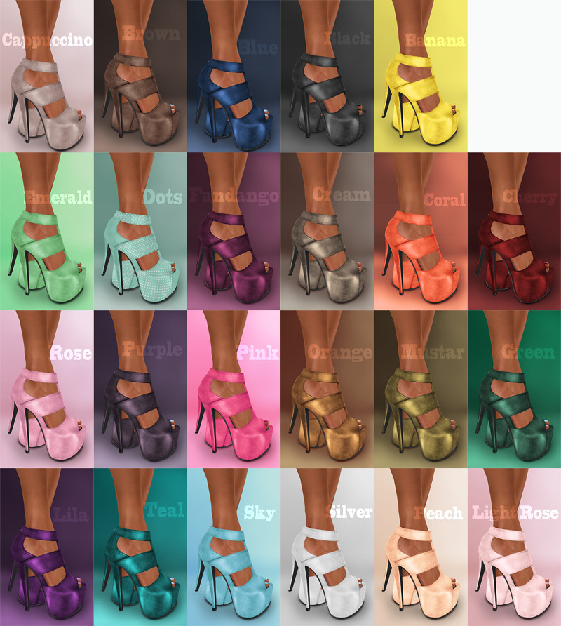 solid | The shoes are ADD-on for Slink Slink Avatar Enhancem… | Flickr