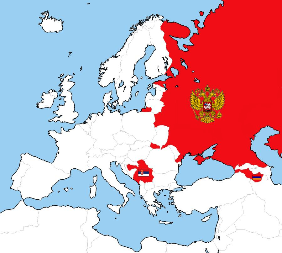 Вся европа россия