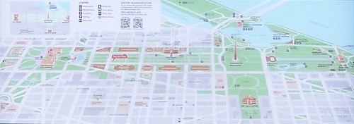 National Mall map (cropped from a wayfinding sign)