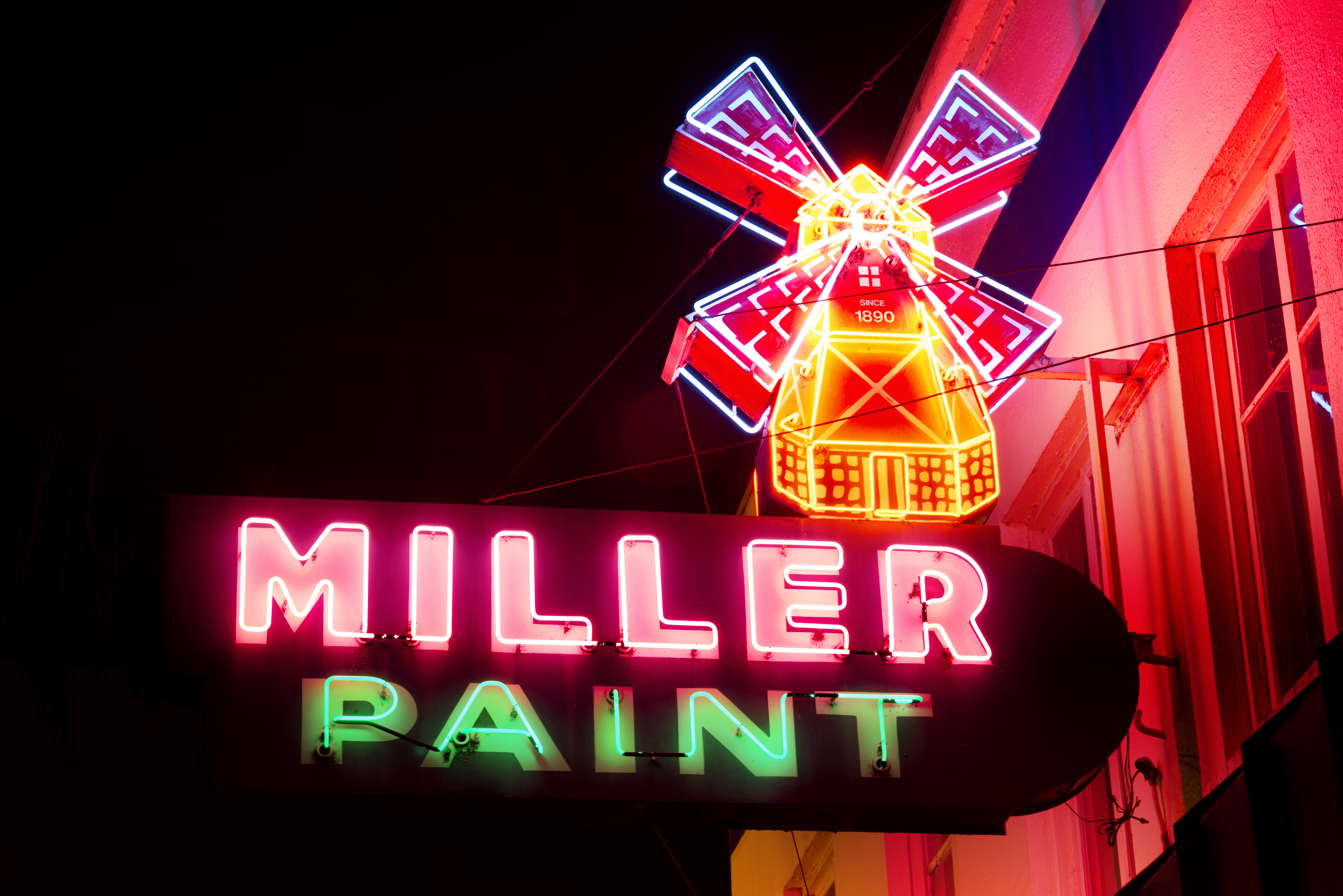 Miller Paint - 317 SE Grand Avenue, Portland, Oregon U.S.A. - February 2, 2014