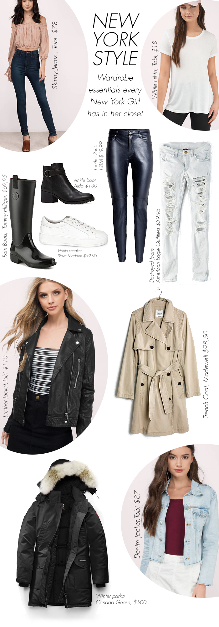 Wardrobe essentials every New York girl has on her closet – Blog