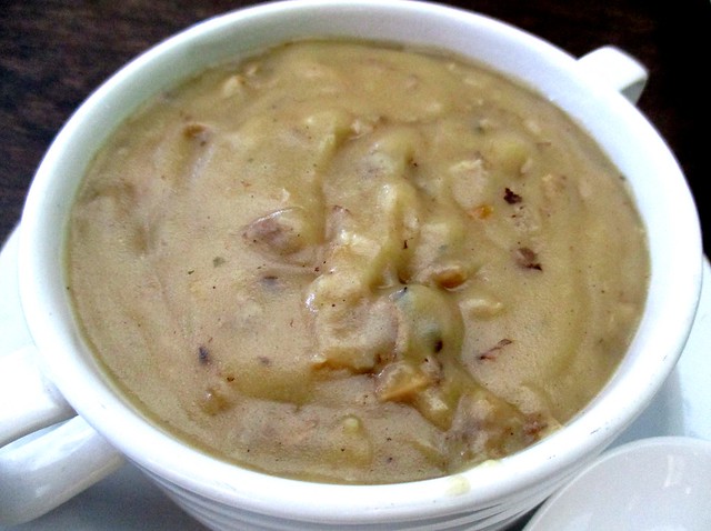 Payung Cafe mushroom soup