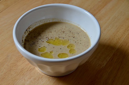 Roasted Cauliflower Soup with Cumin