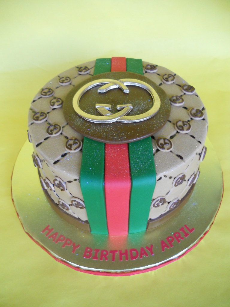 Gucci Logo Birthday Cake | Amy Stella | Flickr