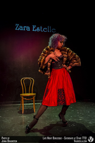 Vaudezilla! Chicago Burlesque - Zara Estelle | Flickr - Photo Sharing!
