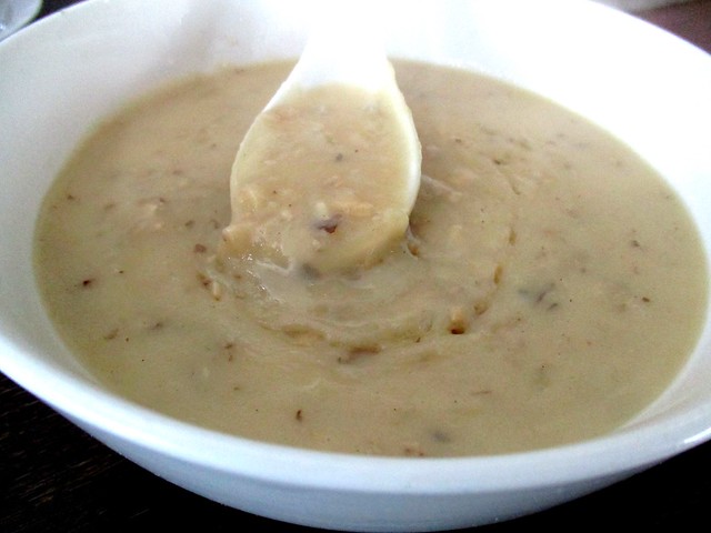 Payung Cafe mushroom soup