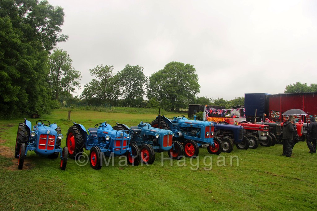 Tractors at the Heart of the Forest Festival 2015
