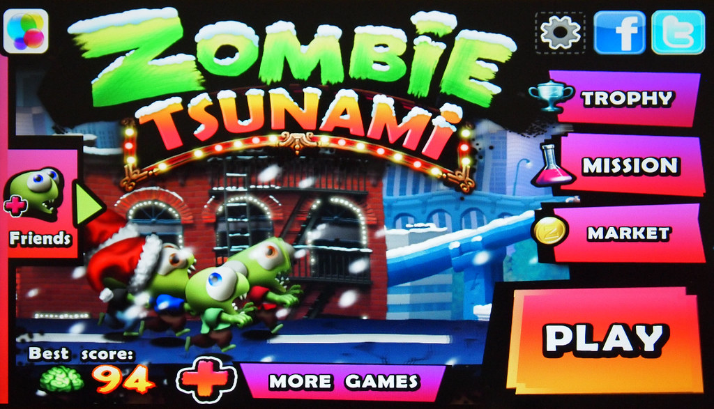 zombie tsunami gioco gratis da