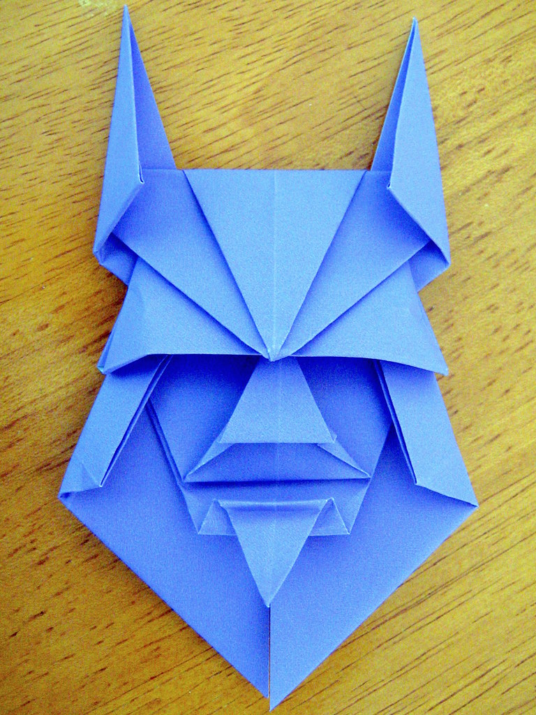 Origami Viking Warrior (Kunihiko Kasahara) Origami Viking … Flickr