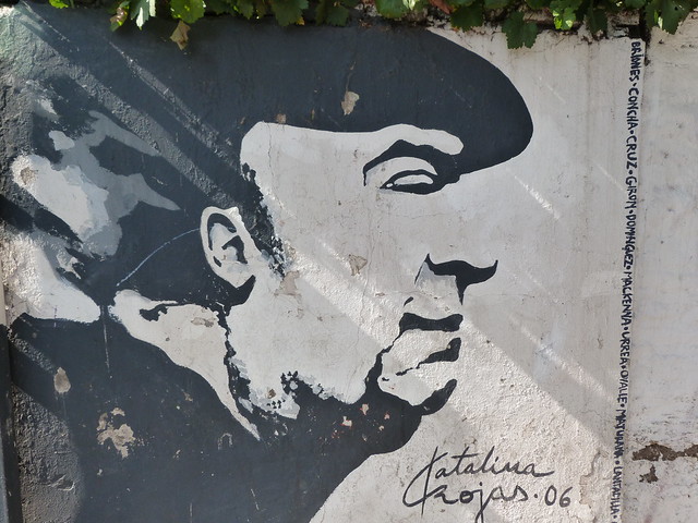 Graffiti de Neruda en Chile
