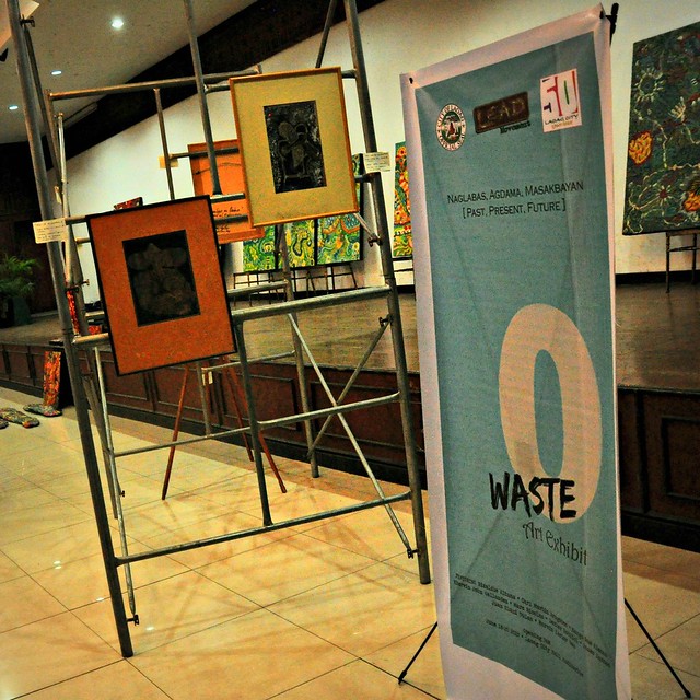 Zero Waste art exhibit in Laoag