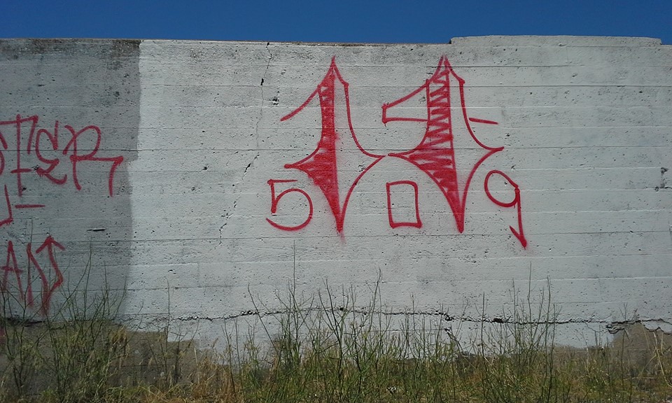 NORTENOS 509 | Spokane, WA. (viewer submitted) | Brad | Flickr
 Nortenos Graffiti