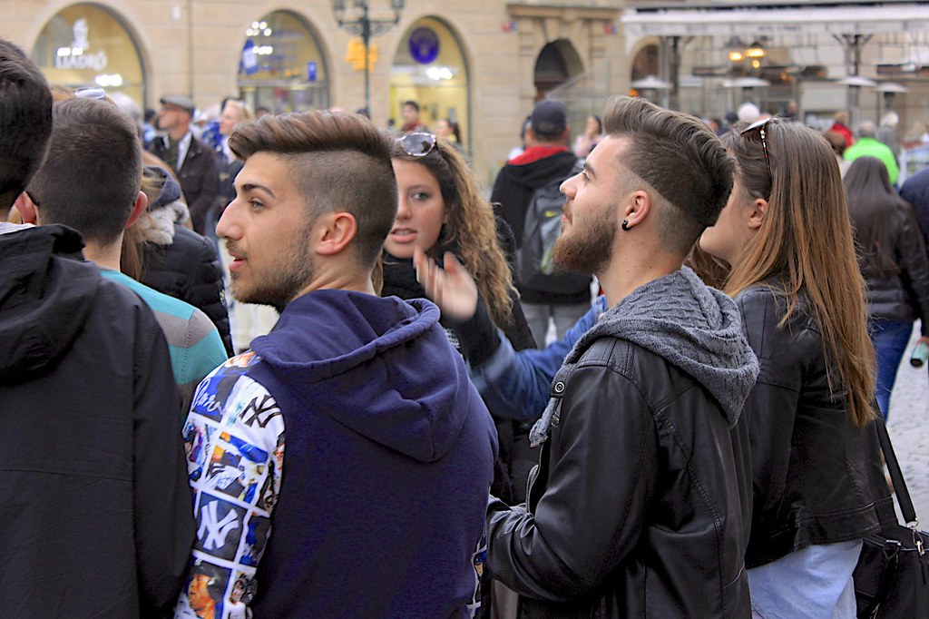 Italian Teens April 12 2015 A Group Of Italian Teens