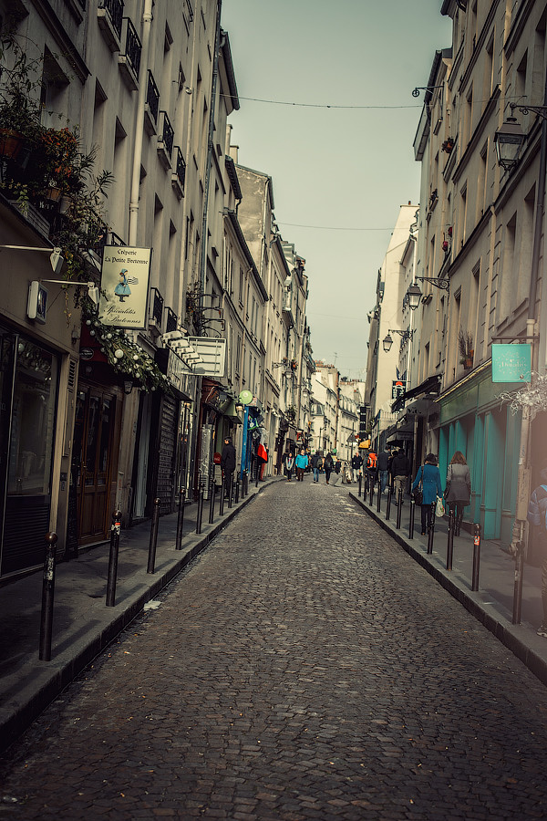 Достопримечательности Латинского квартала в Париже: улица Муффтар